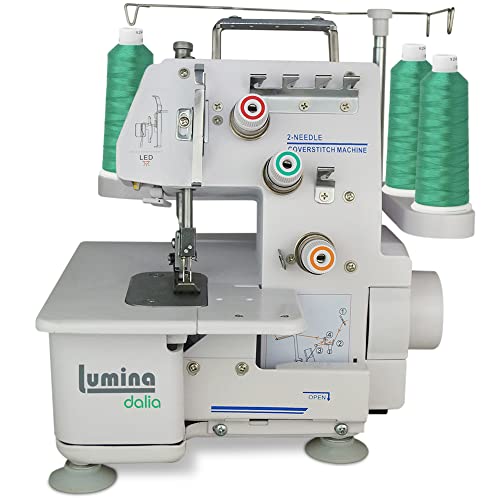 Lumina Dalia Coverstitch, Easy-To Use, Strudy Metal Frame, Coverstitch Sewing ...
