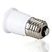 YI Lighting E26 to E26 Socket Extender, E26 Lamp Bulb Medium Socket 1.25 Inch Extension (2-Pieces)
