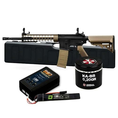 UMBRELLA ENTERPRISE Fucile Softair Elettrico Delta Pioneer Recon AEG Rifle 10' (FDE)