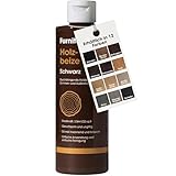 Furniture Clinic Holz-Beize und Moebel-Lasur (Schwarz). Ungiftig. Hochkonzentrierte Holzbeize. Schnelltrocknend. Beize für alle Holzarten im Innen und Außenbereich 250 ml