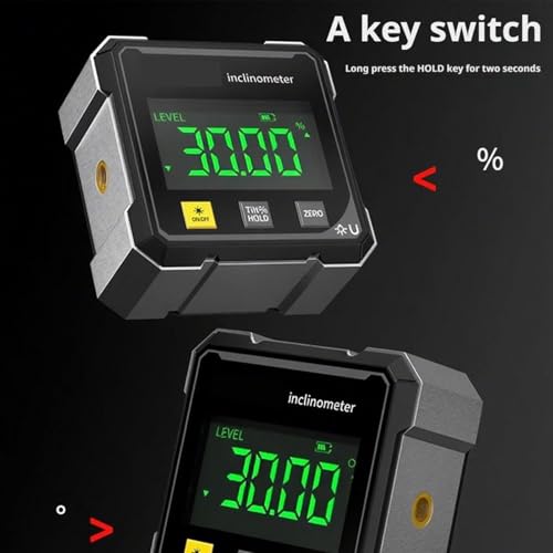 Testeur d'angle numérique, instrument de mesure magnétique durable - 8