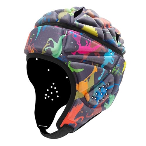 GRDFLX Soft Flag Football Helmet Rugby Hearguard 7v7 Protective Padded Helmet for Youth Kids Adults