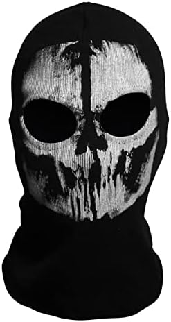 COD Ghost Mask Skull Balaclava MW2 Skeleton Costume Ski Snood Knitted Mask