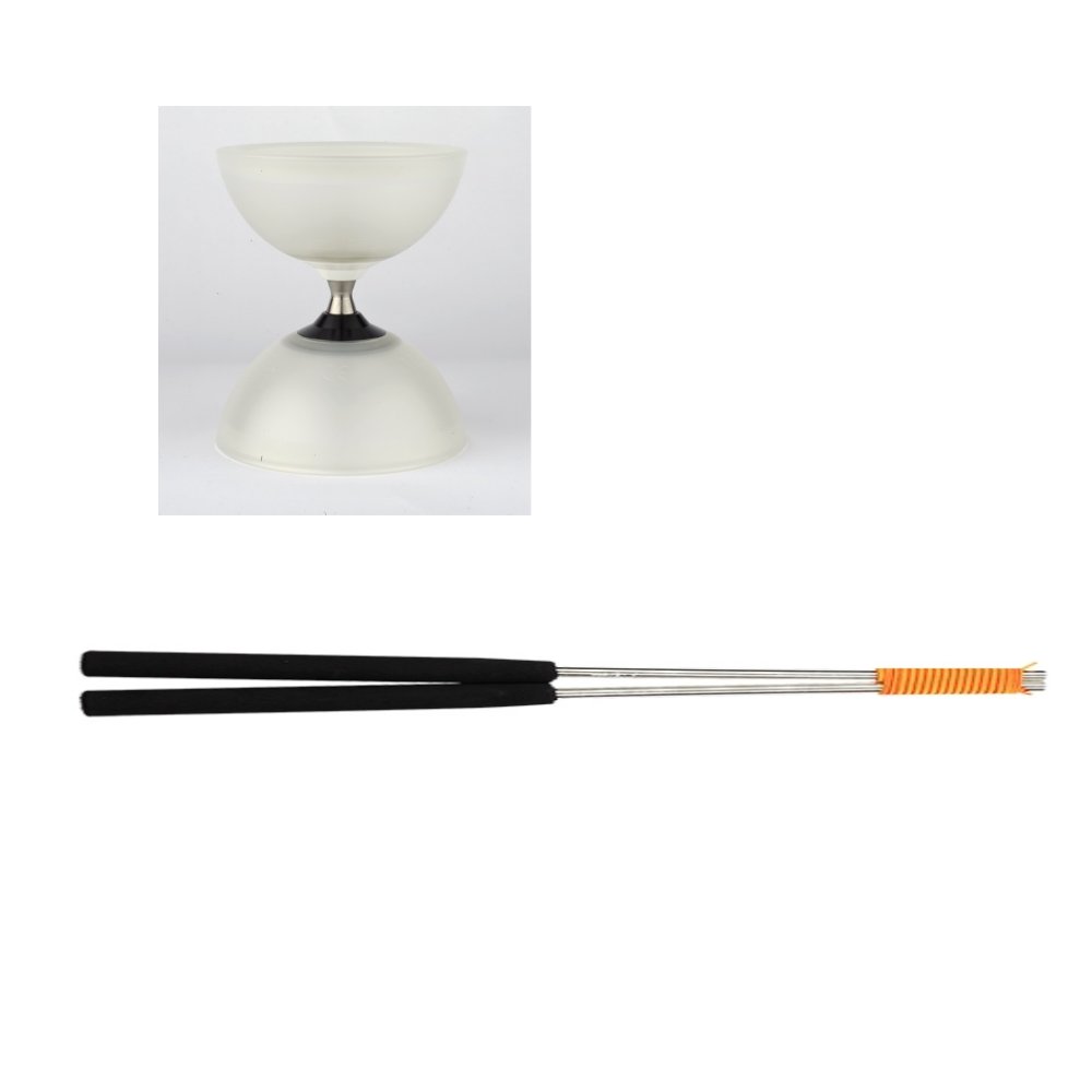 Henrys j04052 – 00 – Yo Yo, Diabolo Vision Free Set, Incluso Mano Barre, Ice