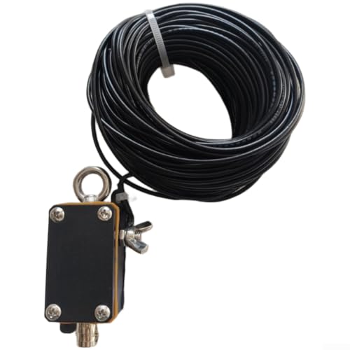Antena de onda corta 1-30 MHz para mejorar la recepcion de señales HF con cable largo de 20 metros