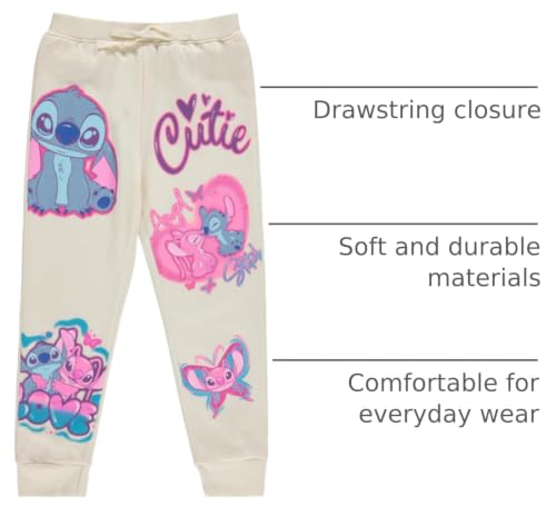 Image of Disney Stitch Girls Jogger Sweatpants, Little & Big Girls Sizes 4-16
