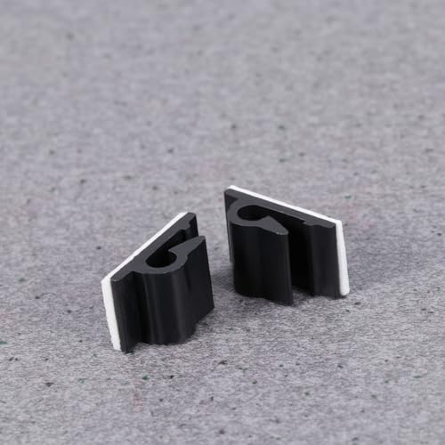 Clips sujeta cables BETOOKY autoadhesivos de doble cara para oficina 8