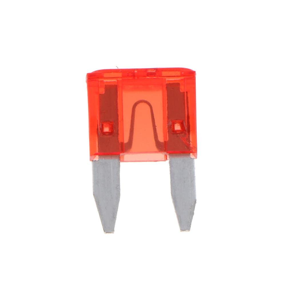 HEAVENGLOW Trade 10Pcs Mini 10A Blade Fuse Red for Car Truck Replacement-picture-18
