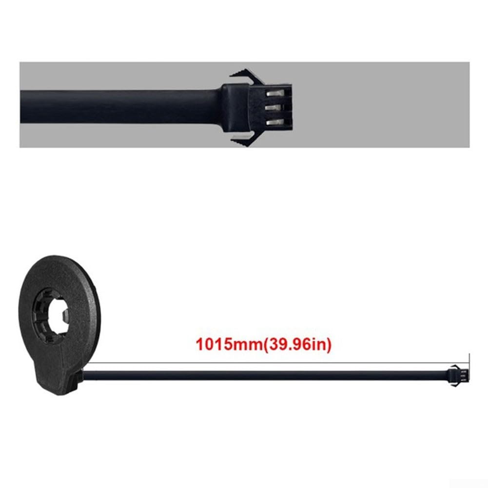 Capteur d'assistance PAS pour vélo électrique avec aimants F-12L, pour la plupart des vélos électriques, alliage d'aluminium, 5,4 x 4,4 cm, câble de 1015 mm