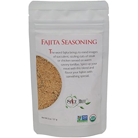 Spice Hut Organic Fajita Seasoning Mix Cover