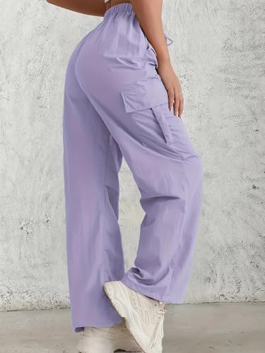 Image of LITZO Cotton Cargo Pants for Women || Womens Cargo Pant (L-51-55)