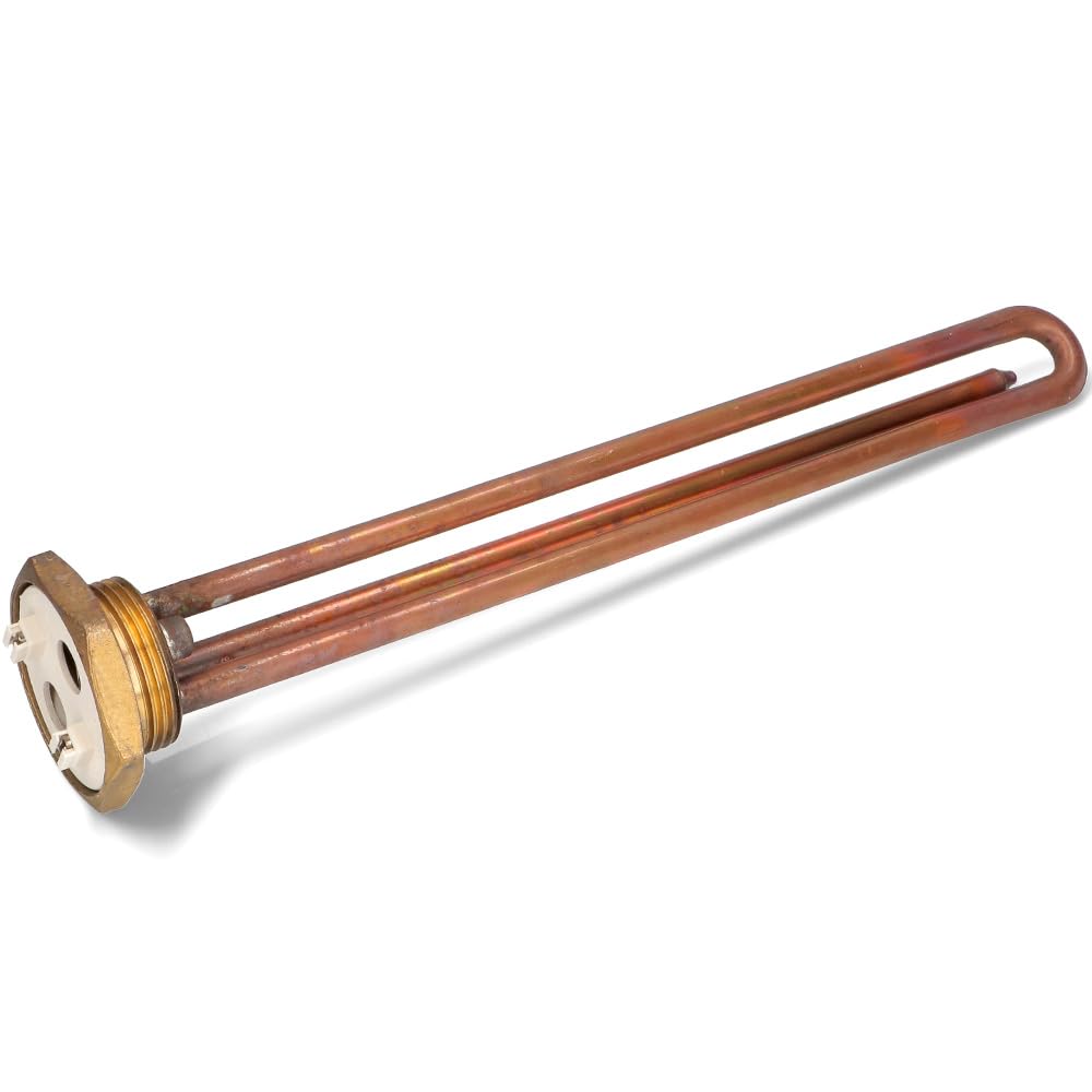 REPORSHOP - Resistencia Termo Electrico Vaina Cobre Rosca 1 1/4 1500w 220v Standard