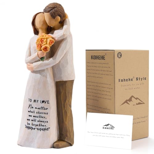 Anniversary Couple Gifts for Women 5.5 Resin Figurines - Wedding Gifts