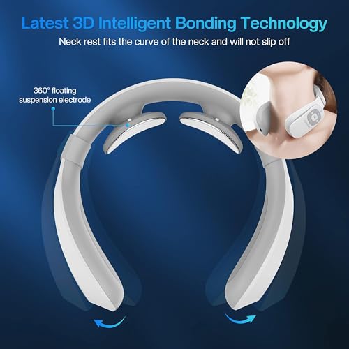 COMFIER Cordless Neck Massager for Pain Relief Deep Tissue, Vibration Travel Massager,Portable Neck Massager for Office - Image 5