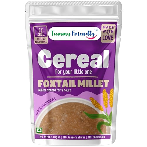 TummyFriendly Foods Foxtail Millet, Little Millet & Kodo Cereal for baby Toddler kids 2 year old (100g, FoxtailMillet)