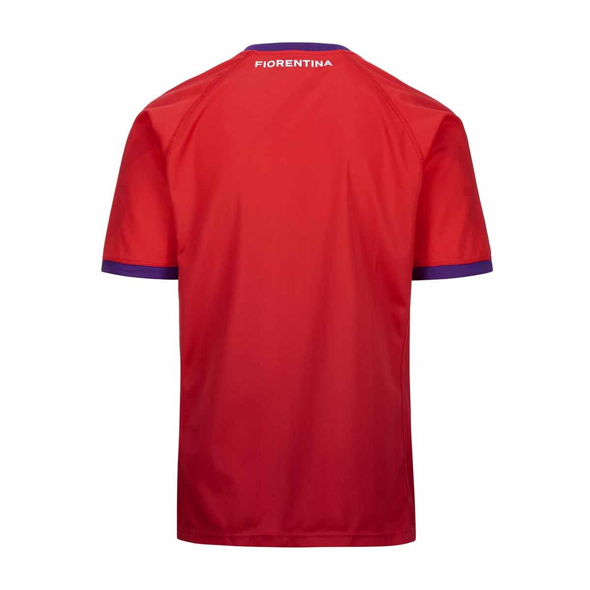 '24-'25 Fiorentina Third Shirt Polyester Made By: Kappa Men's Red Medium