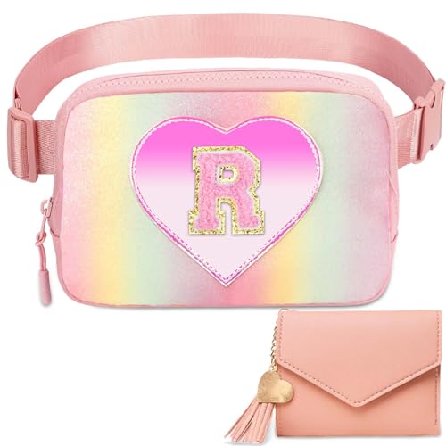 Image of Belt Crossbody Bag for Girls Women - Girls Fanny Pack Ages 8-12 Teen Birthday Gifts Small Waist Packs Trendy Kids Fanny Pack R