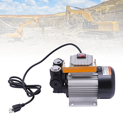 Oil Suction Scavenge Pump 110V 550W Motor Electric Oil Pump Self Priming Transfer Pump 16GPM Diesel for Car, Motorcycles, Boats