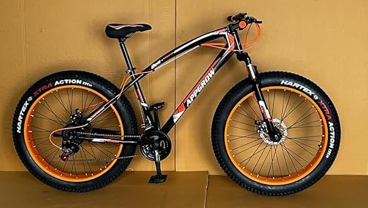 Appgrow Fat Bike Jaguar Road Bike 26 * 4.00 with 21 Speed Gears-picture-10