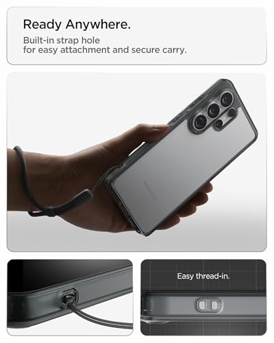 Image of Spigen Ultra Hybrid | Samsung Galaxy S26 Ultra Case [Transparent] [Air Cushion Protection] Galaxy S26 Ultra Back Cover | TPU+PC - Space Crystal