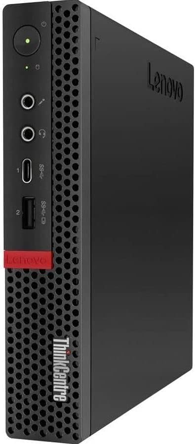 Lenovo ThinkCentre M720q Tiny Desktop Intel i5-8500T up to 3.50GHz 16GB DDR4 256GB NVMe SSD Built-in AX210 Wi-Fi 6E BT Dual Monitor Support Wireless Keyboard and Mouse Win11 Pro (Renewed)