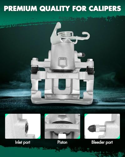 Image of SCITOO 18B4927 Rear Right Disc Brake Caliper w /Bracket For Ford For Mustang 2005-2014,Single Piston