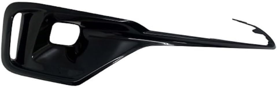 For Honda Accord 2021 2022 Fog Light Bezel Driver Side | Front | Made Of PP Plastic | Painted Gloss Black | Replacement For HO1038159 | 191275846162, 71107TVAF10