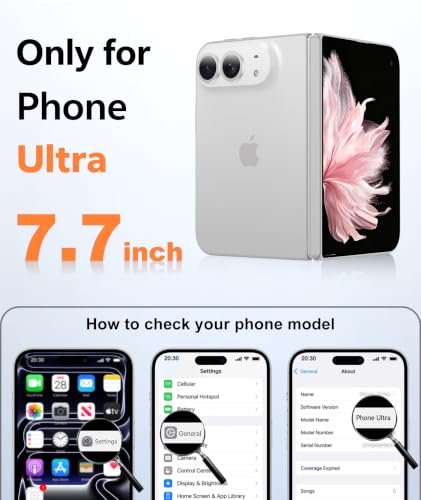 Image of FNTCASE for Phone 2026 Ultra Case /Phone Fold Phone Case Pink Translucent