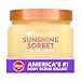 Tree Hut Sunshine Sorbet Shea Sugar Scrub | Exfoliating Body Scrub Removes Dead, Dry Skin for a Soft & Hydrated Feel | Nourishing Essential Body Care | 18 fl oz.