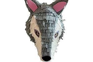 Enormous Wolf Head Piñata for Adults