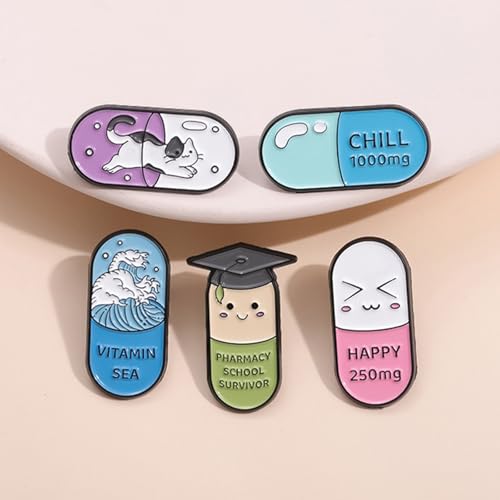 Image of 5Pcs Cartoon Capybara pin, Cute Animal Enamel Pin, Birthday Cake Donut Coffee Corn Roll Lapel Pin Alloy Backpack Pin Enamel Badge Suitable for Daily Decoration Clothes Sweater Hat Bag Collection Party Gift