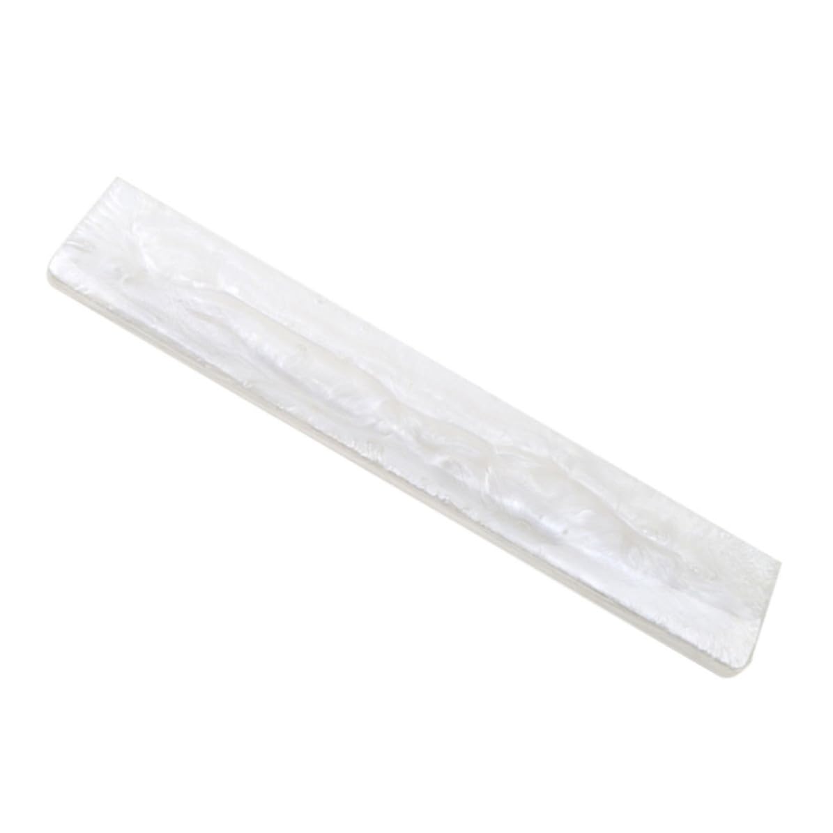 Repose-poignets pour Clavier 104 en Résine Époxy Blanche