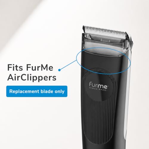 Image of FURME AirClipper Size 10 Replacement Blades - 1.2mm Grooming Clipper Blades, Fur & Hair Shaver for Cats, Dogs and All Pets, Pack of 3