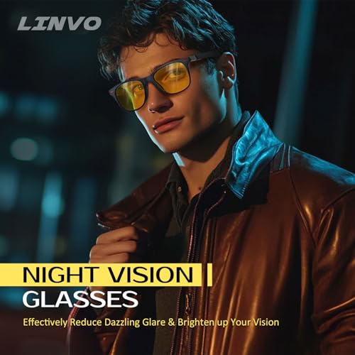 LINVO Polarized Sunglasses for Men and Women, Ultralight TR90 Driving Fishing Golf HD UV400 Shades3