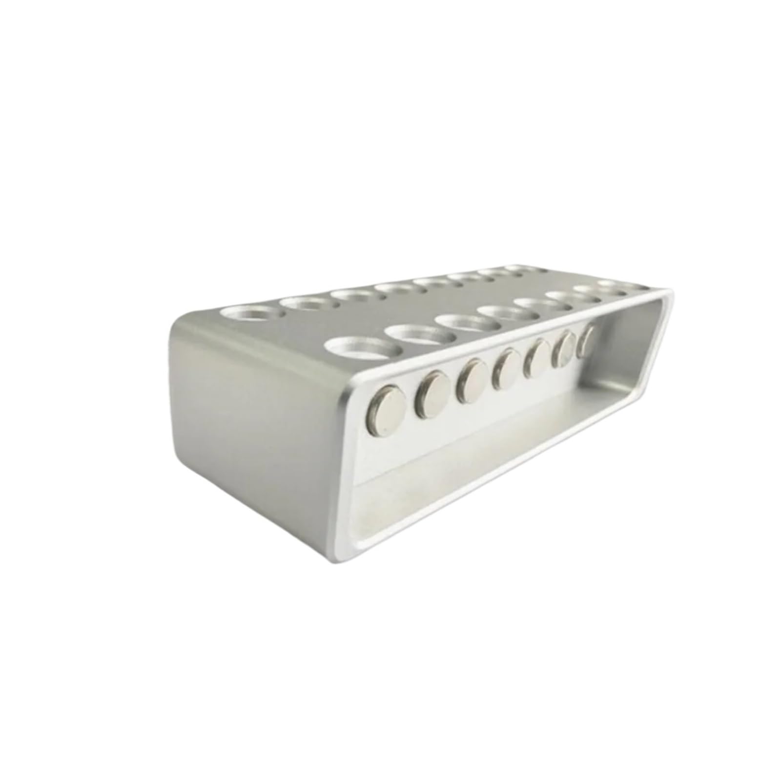 For tubo PCR de 8 filas de 0,1 ml/0,2 ml - Fuerte adsorción, uso en laboratorio, espaciador de perlas magnéticas de 16 orificios
