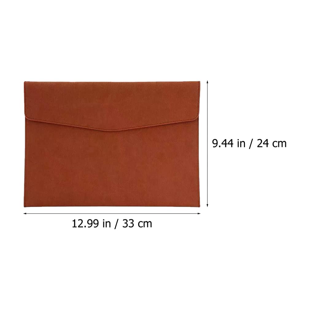 Almacenamiento de moda del bolso de trabajo del tamaño A4 del bolso de documento de la PU de la cartera del negocio 2