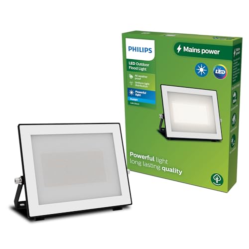 Philips Lois Foco de Exterior, 50 W, 5000 K, Negro