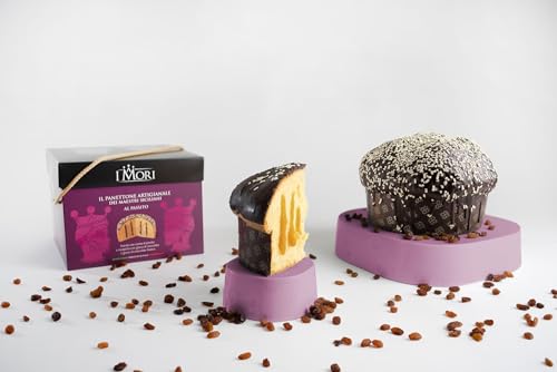 I MORI PANETTONE SICILIANO ARTIGIANALE LA DOLCEZZA DEL PASSITO DI SICILIA 1 KG