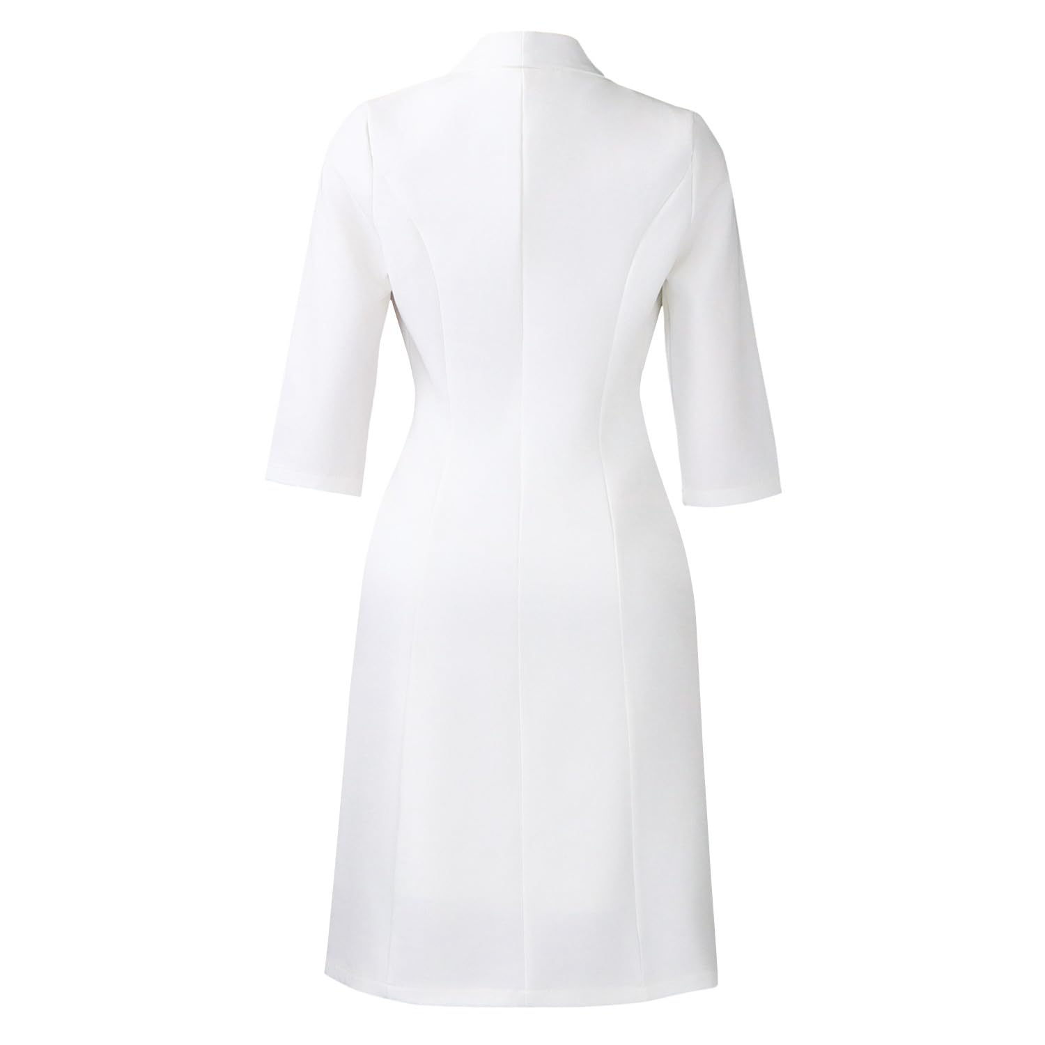 Ensemble Tailleur-Pantalon Élégant Pour Femme Composé D'Un Blazer Long Et D'Une Robe Midi Tenue Deux Pièces Idéale Pour Le Bureau Les Mariages Et Les Soirées Formelles