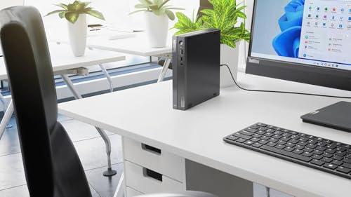 Image of Lenovo ThinkCentre Neo 50q Gen4 Chromebox Mini PC | i5-13420H (8 Cores, Up to 4.6GHz) | 8GB RAM, 128GB SSD | ChromeOS Flex | WiFi 6, RJ45