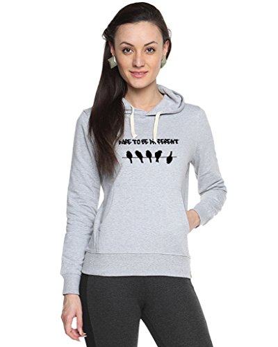 Image of PINACOLADA Womens Printed Navy Blue Sweatshirt