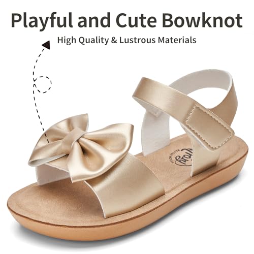 Image of Trary Toddler Sandals for Baby Girls Boys Summer Sandals Cute Kids Shoes Lightweight Open Toe Sandals Beach Holiday Unisex Child Sandals