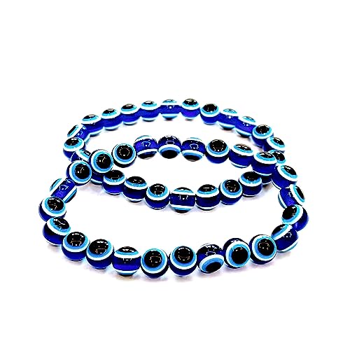 Evil Eye Bracelet Blue Beads Bracelet Turkish Lucky For Protection And Blessing Bracelet Christmas New Year Gifts For Women