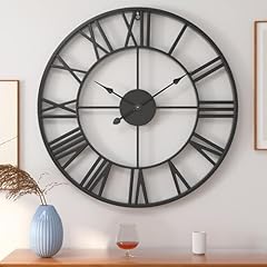 30 inch Large Metal Wall Clock, Industrial Indoor Outdoor Waterproof Art Decor Modern Clocks 30 inch Large Metal Wall Clock, Industrial Indoor Outdoor Waterproof Art Decor Modern Clocks review