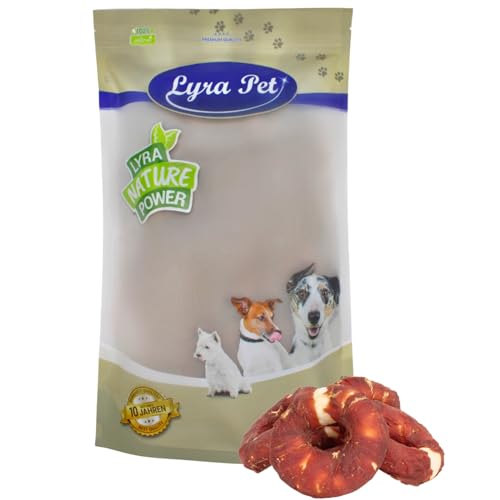 Lyra Pet Kauringe Mit Entenbruststreifen – 5 Kg, Fettarmer Kausnack Für Hunde, Wiederverschließbar