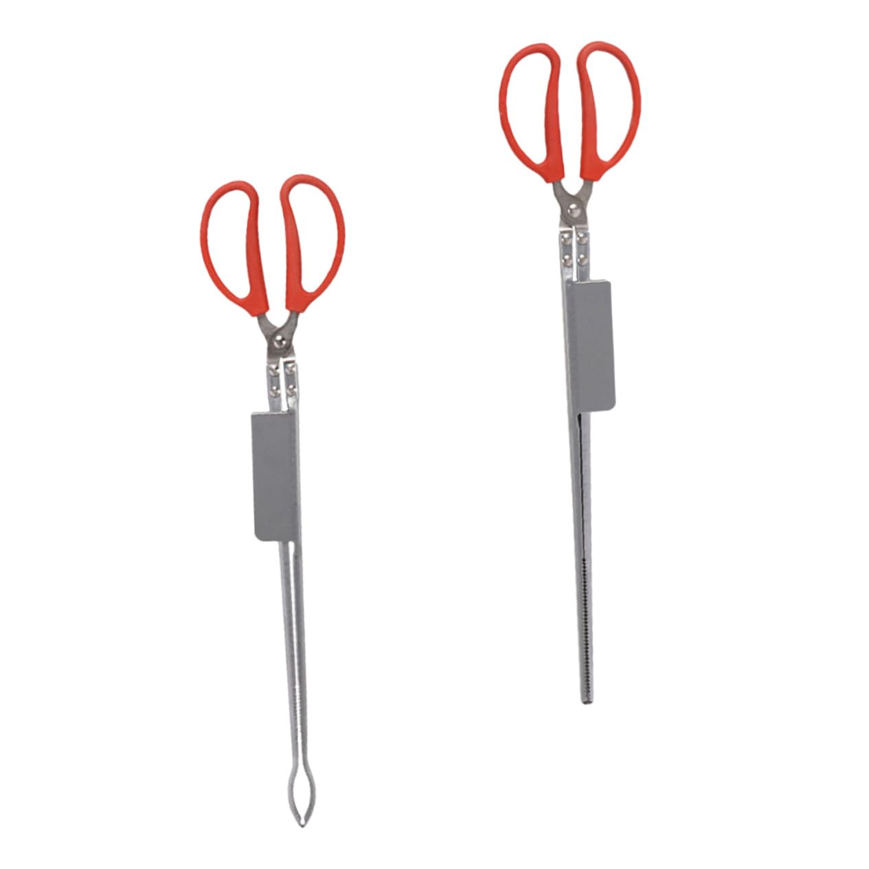 INOOMP Pinze Design Inossidabile Acciaio Anguille Antiscivolo e per in Presa 2 Pezzi Forte Largo per Pesca, Escursioni e Picnic