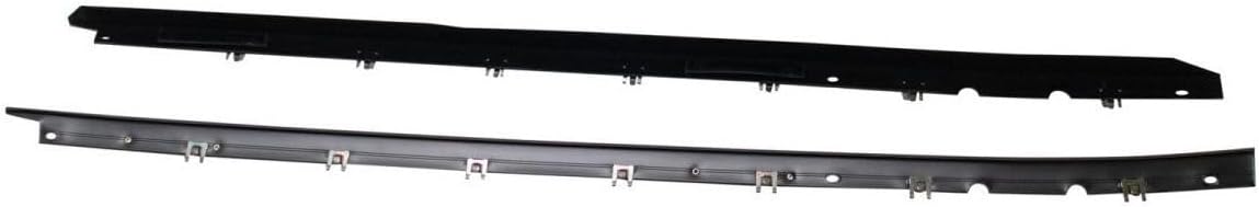 Door Weatherstrip Seal Kit (2) Front Inner Window Sweeps(2) Outer Sweeps 6 Piece for Chevy for Corvette ZR-1 1990-1995 & Base 1990-1996 KG4220