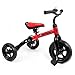 YGJT Triciclo Bebe Bicicleta para Niño 2-4 Años hasta 25Kg, 3 en 1 Triciclos Bebes con Pedales, Correpasillos de Equilibrio Infantil 18-48 Meses, Perfectos Regalos Originales para Cumpleaños, Rojo
