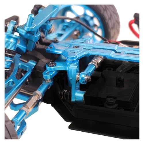 Kit direction RC universel bleu avec roulements pour châssis SCY 16103 - 3