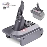 Picture of BTRUI for Dyson V7 Battery Adapter for Milwaukee M18 18V Battery Convert to for Dyson V7 SV11 Animal Cordless Stick Vacuum Cleaner Handheld Vacuum Converter (MIL18V7 Adapter only, No Battery)